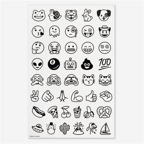 Unique Printable Cute Stickers Black And White Discount Deals Dgtcom