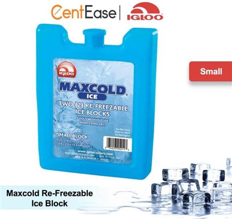 IGLOO Maxcold Re Freezable Ice Block Small Lazada