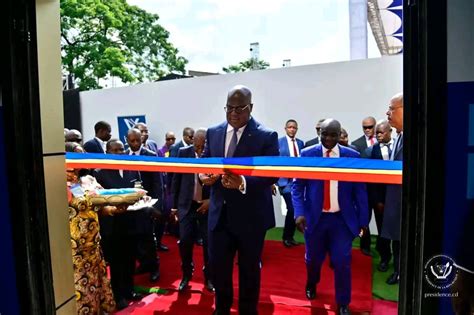 RDC Félix Tshisekedi a inauguré la première Maison de l