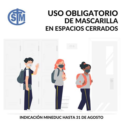 Uso Obligatorio De Mascarillas En Establecimientos Educacionales