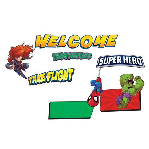 Marvel™ Super Hero Adventure Welcome Bulletin Board Sets The