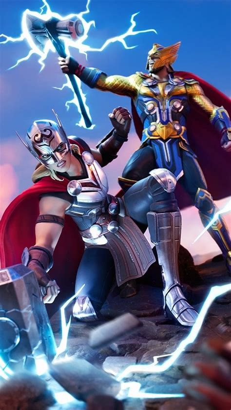 Thor Love and thunder Fortnite Skin Wallpaper Full HD ID:10811