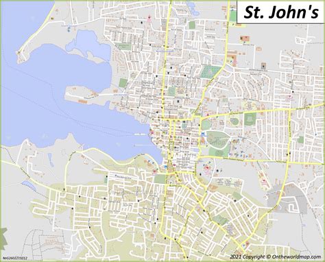 St. John's Map | Antigua and Barbuda | Discover St. John's with ...