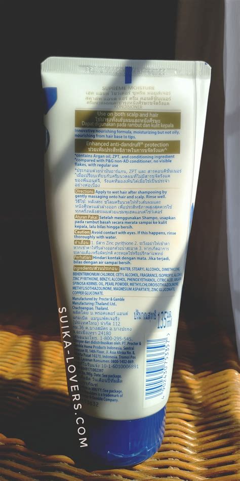 Review Head And Shoulders Supreme Moisture Conditioner