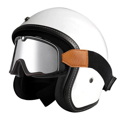 Motorcycle Half Helmets With Face Shield