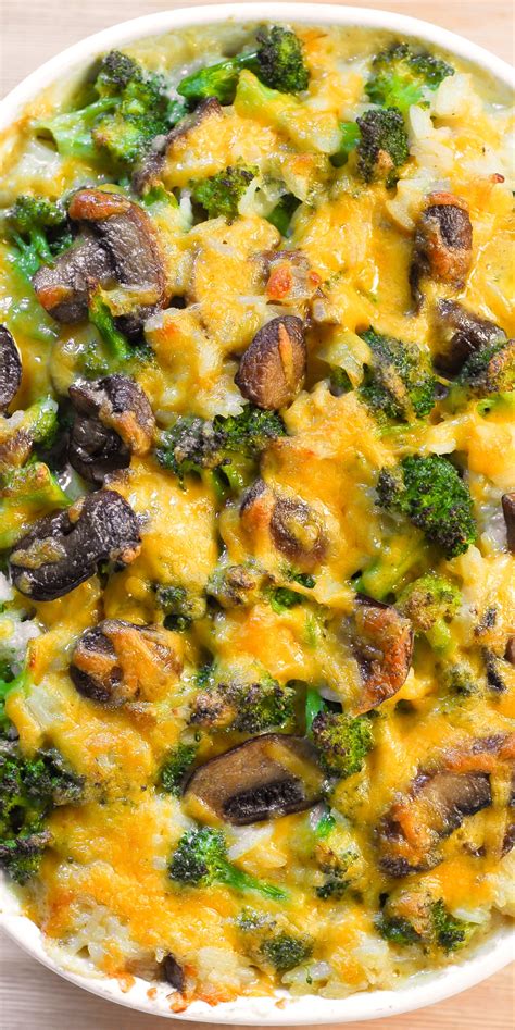 Broccoli Cheese Rice Casserole Artofit