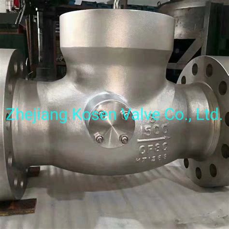 Pressure Seal Swing Check Valve Lb Cf C China Swing Check Valve