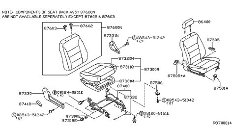 87300 6Z510 Seat Cushion Foam Front Foam For Seat Cushion