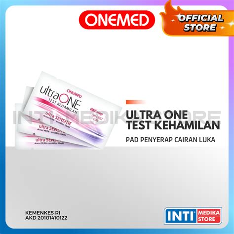 Jual ONEMED Strip Test Kehamilan UltraONE Test Pack Hamil One Med