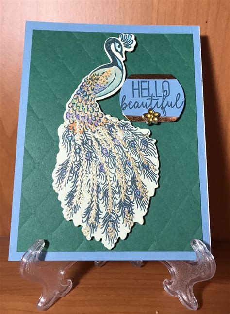 Stampin Up Noble Peacock Stampin Up Cards Stampin