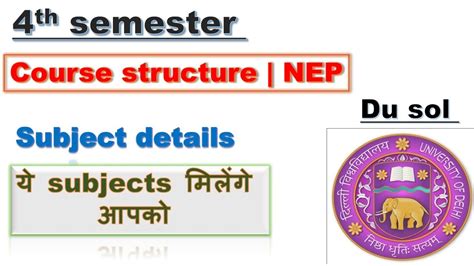 Sol Th Semester Nep Subjects Explain All Ug Courses Ba Bcom Etc Sol