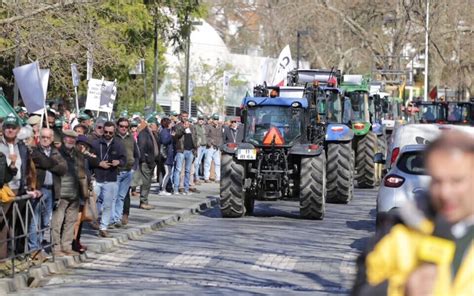 Cap Na Manifesta O De Agricultores Em Bruxelas