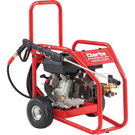 Clarke Pls220 9hp Petrol Driven Power Washer 240 Bar 3480psi