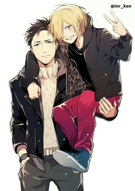 🍁otabek And Yurio Yuri On Ice ユーリ On Ice Yurio And Otabek