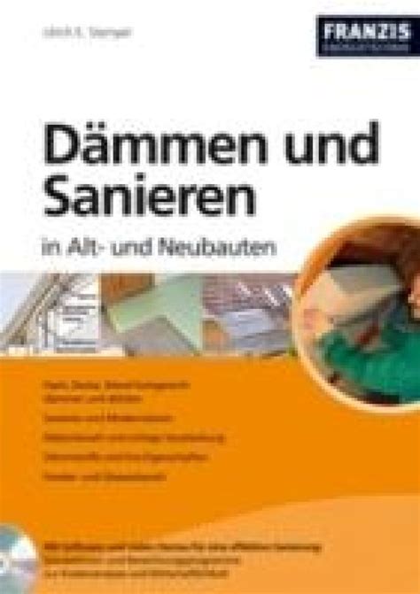 Ulrich E Stempel D Mmen Und Sanieren In Alt Und Neubauten Openpr