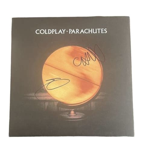 Coldplay Signed 'Parachutes' Vinyl LP - CharityStars