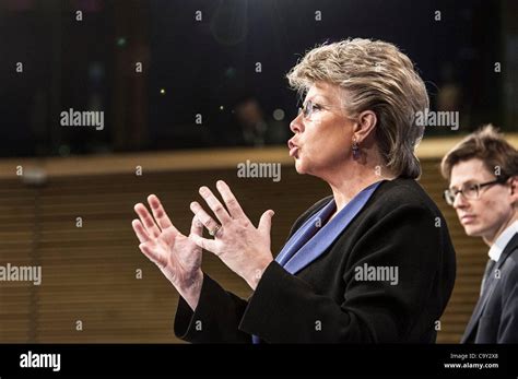 Fundamental Rights And Citizenship Viviane Reding Hi Res Stock