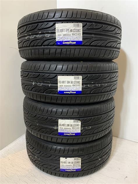 未使用保管袋付送料無料未使用夏タイヤ 4本セット 195 40R17 81W XL SGY191 10 GOODYEAR EAGLE