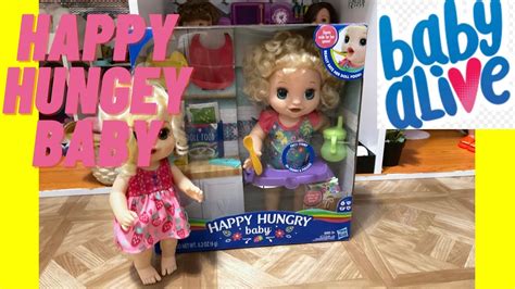 Unboxing Baby Alive Happy Hungry Baby Youtube