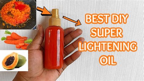 Best Diy Carrot And Papaya Skin Lightening Oil 😻😻 Use This And Watch Your Skin Glow🙅🏽‍♀️😍😍