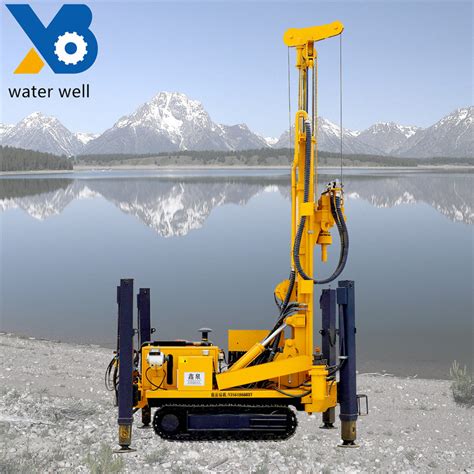 Mobile Crawler Borehole Rotary Water Well Drilling Machine Drilling Rig