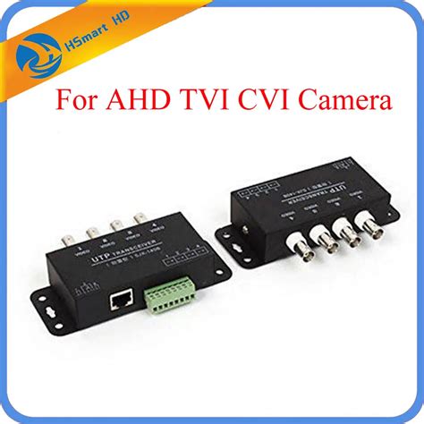 New 4ch Ahdtvicvi Passive Utp Video Transceiver Balun Over Utp Cable For Ahd Tvi Cvi Camera