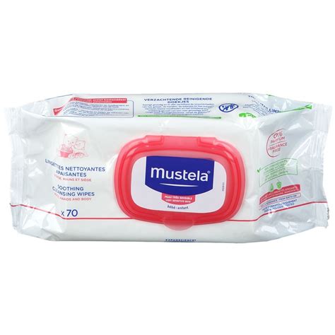 Mustela Lingettes Nettoyantes Apaisantes Sans Rin Age Pc S