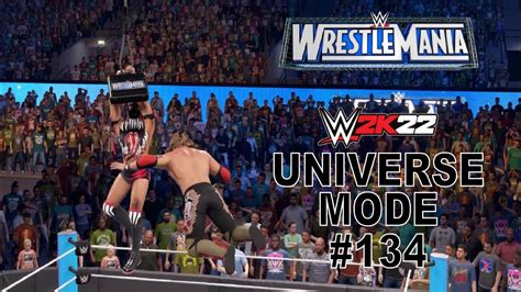 Wwe 2k22 Universe Mode 134 Wrestlemania Ppv Part 6 8 “money In The