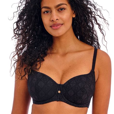 Bikini Top Med Fyld Freya Nomad Nights Formst Bt Bikini Top Sort