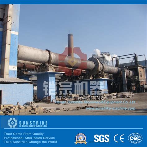 Malaysia Hot Rotary Kiln Furnace For Active Lime Bauxite Calcination