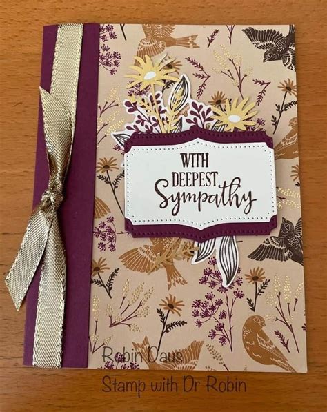 Pin By Mrs J Jacobsen On Sympathy Cards Stamping Up Cards Fall