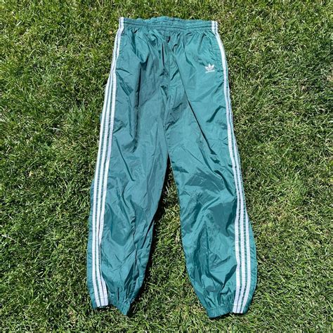 Adidas Men S Green Joggers Tracksuits Depop