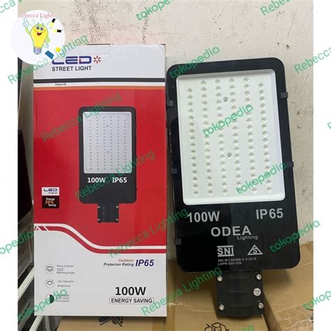 Promo Pju Led Odea 100w 100watt Jalan Led Smd 100 Watt Body Tebal 220v