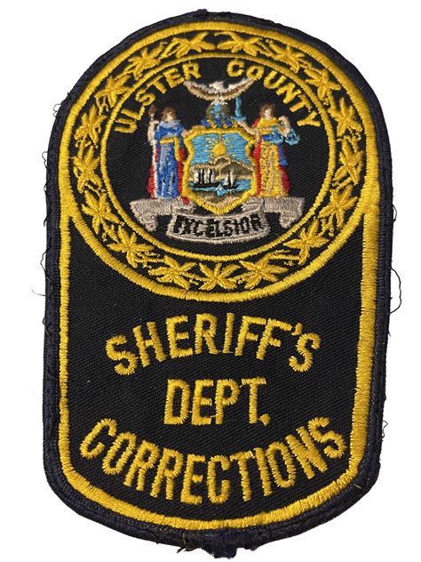 ULSTER COUNTY SHERIFF NY CORRECTIONS PATCH