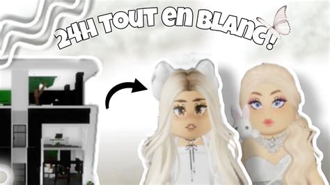 H Tout En Blanc Sur Brookhaven Roblox Les Sisters Play Youtube