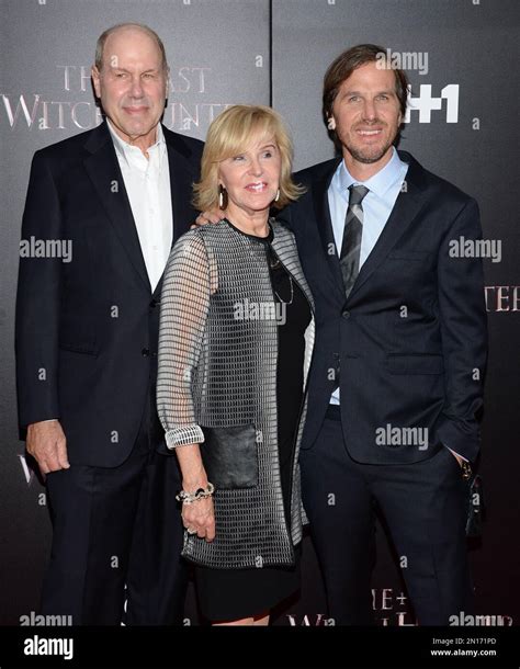 Director Breck Eisner Left Poses With His Parents Jane And Michael