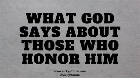 God Honors Those Who Honor Him Rising Above The Storms