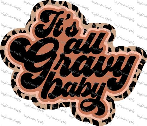 Its Gravy Baby Retro Vinyl Creation Supply