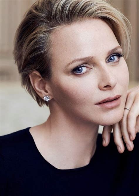 Pin By Cayucosbeachmama On Great Hair Princess Charlene Short Hair