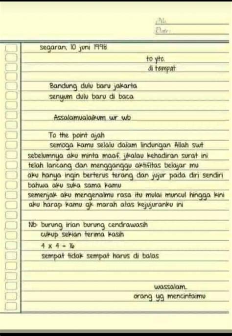 Dapatkan 7 Contoh Surat Jaman Dulu