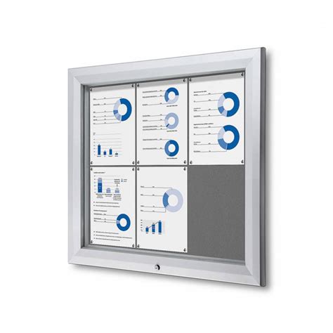 information lockable showcase