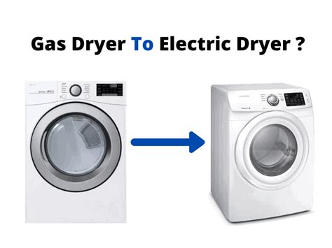 Can You Convert A Gas Dryer To Electric How To Fix It