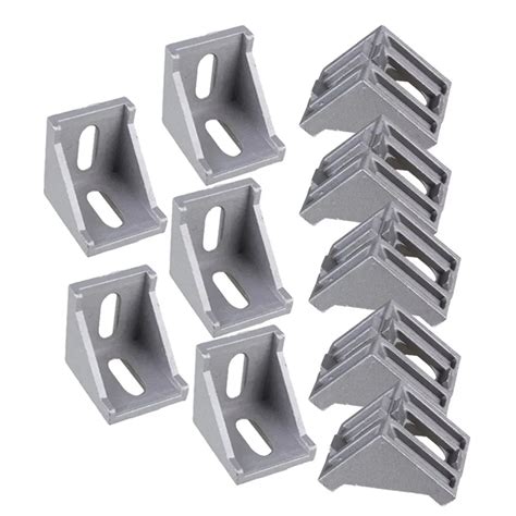 Home Garden Aluminium Profile L Shape Brace Corner Joint Right Angle