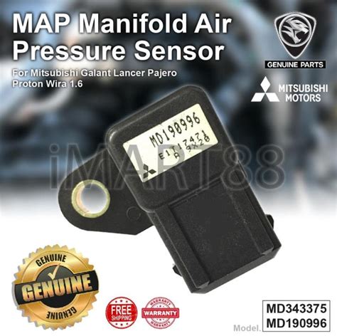 Genuine Proton Wira Mmc Mitsubishi Lancer Mirage Map Sensor