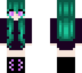 Enderman Girl | Minecraft Skins