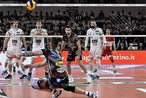 Pallavolo Superlega Po Scudetto Trento Vs Perugia Gara Foto Di