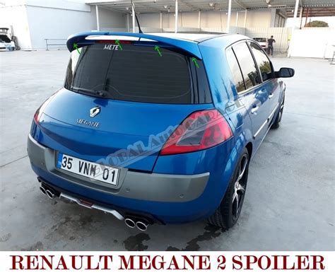 For Renault Megane Hatchback Spoiler Auto Universal