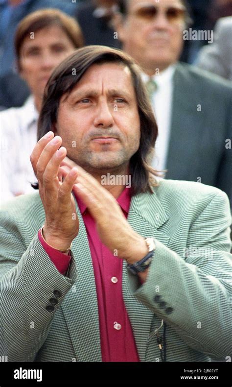 The Famous Romanian Tennis Player Ilie Nastase Approx 1993 Stock