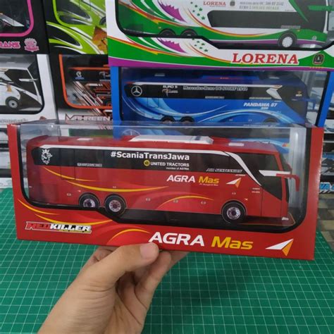 Jual Miniatur Bis Kertas Papercraft Bus Agra Mas Jetbus Shd Scania