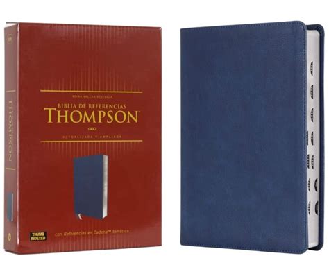 Biblia De Referencia Thompson Azul A Il Clc Mexico